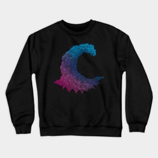 Crystal Wave Crewneck Sweatshirt